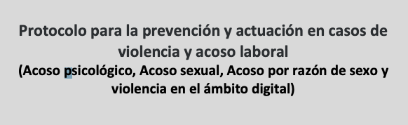 protocolo de acoso laboral